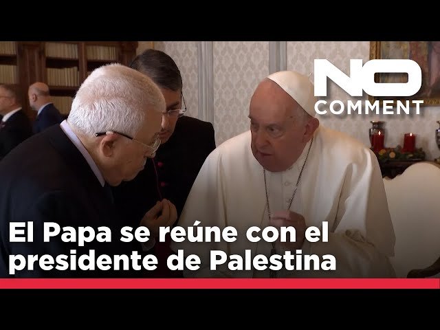 no-comment-el-papa-francisco-se-reune-con-el-presidente-palestino-para-tratar-la-crisis-de-gaza